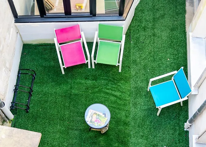 Apartmán Havre De Avec Cour Parking & Wifi Gratuit *